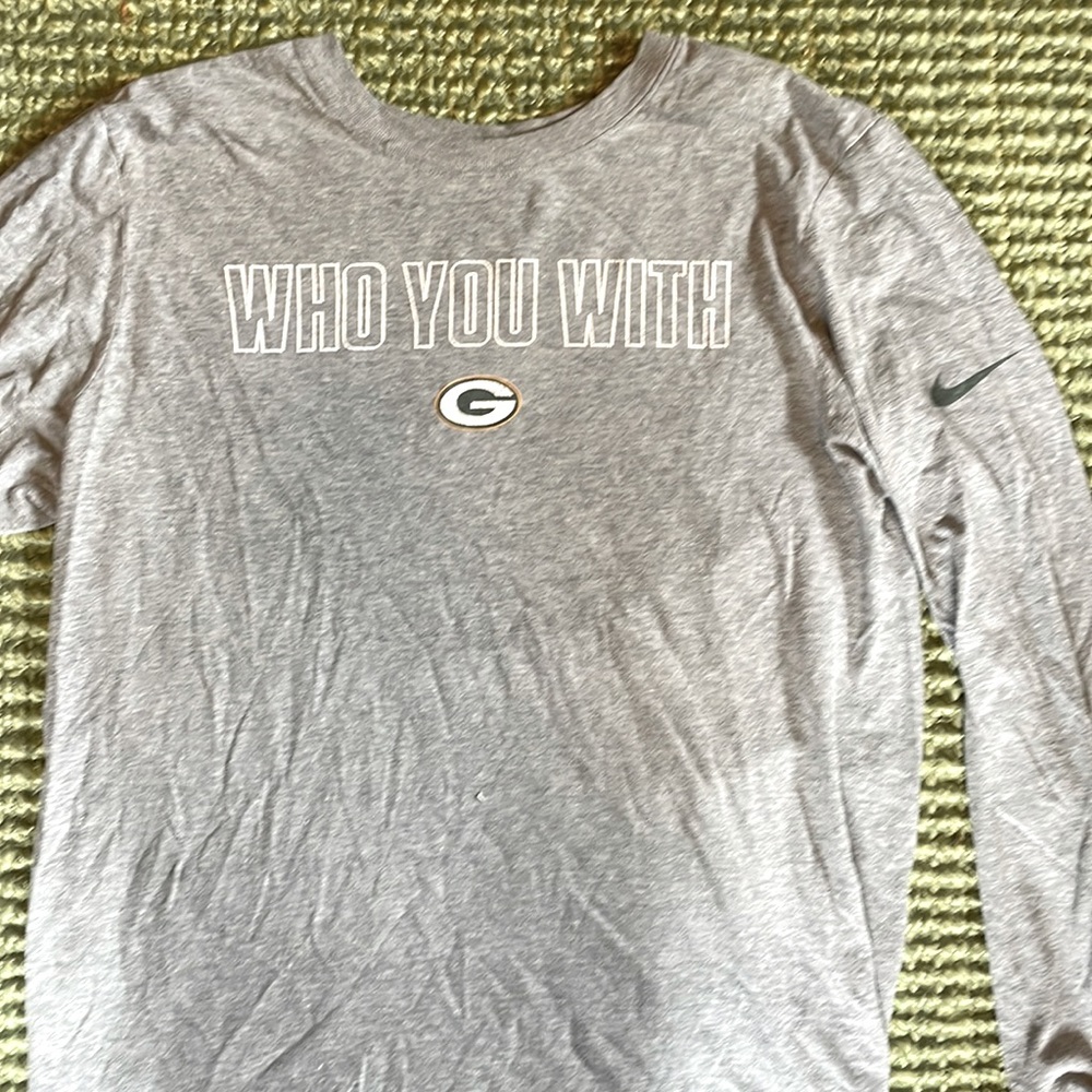 NIKE GREENBAY PACKERS long sleeve top